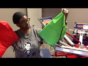 Screen Printing Drawstring Bags