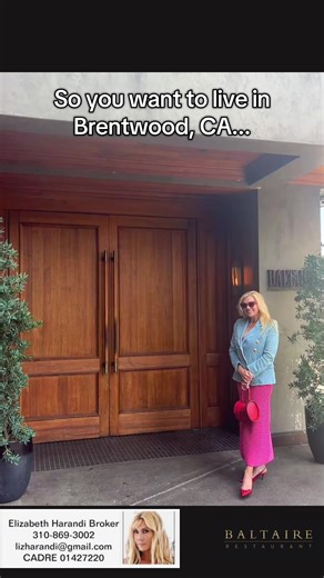 Broker Elizabeth Harandi sharing reasons Residents love living in Brentwood, California. Also included is some basic real estate market information. Please reach out if you would like more information or have any other real estate needs. CHEERS 🥂 #homesoflosangeles #Brentwood #losangeleslifestyle #losangelesrealestate #livingandsellingLifestlye