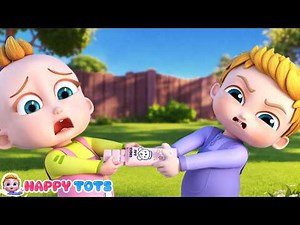 Sharing Song | Good Manners | Sharing Is Caring | Nursery Rhymes & Kids Songs | Happy Tots