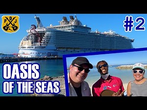 Oasis Of The Seas Pt.2 - Coco Cay, Chill Island Cabana Life, Izumi Sushi, Aqua80 Show, Schooner Bar