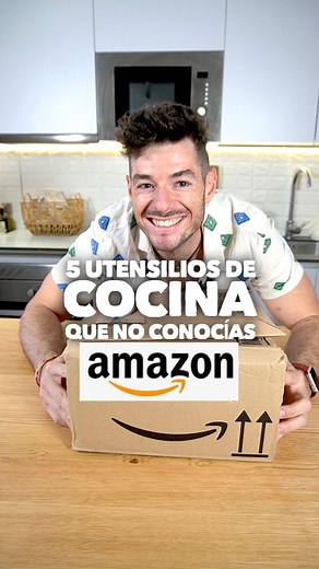 Alberto Ugarte 🥑 | Foodie y recetas on Instagram: "5 UTENSILIOS DE COCINA 🔪 DE AMAZON QUE NO CONOCIAS Y YA NO PODRÁS VIVIR SIN ELLOS Si te ha gustado el vídeo deja un like❤️ y comenta ✍🏻si ya conocías alguno y si quieres parte 2 🤩 #Cocina #amazon #gadgets #utensilios #recetas"