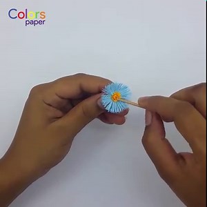 Easy and Beautiful Paper Flower Making Instructions. DIY Paper Flowers | Colors Paper