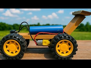 Build a Real Working Mini Car at Home – Mind-Blowing DIY!