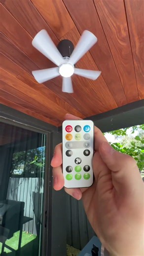 I can stay nice and cool while I’m grilling now 😎 #socketfanlight #socketfan #summerseason