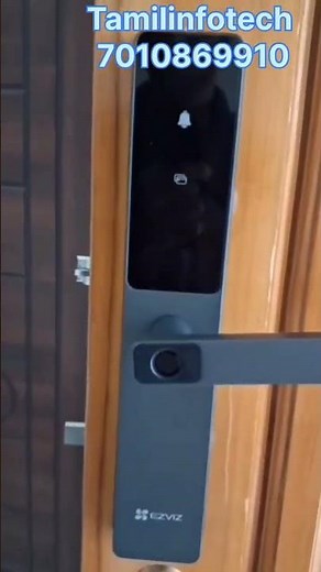 DL05 EZVIZ Smart Lock Installation Tutorial | Home Security Upgrade