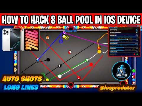 How to Install Wizard Cheto 8 Ball Pool iOS Mod Menu for free 💀 | 8 Ball Pool free ios hack cheto
