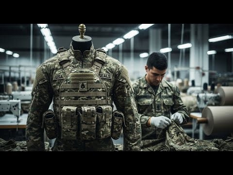 How USA Navy SEALs Uniforms Are Made Complete Assembly Process Step By Step