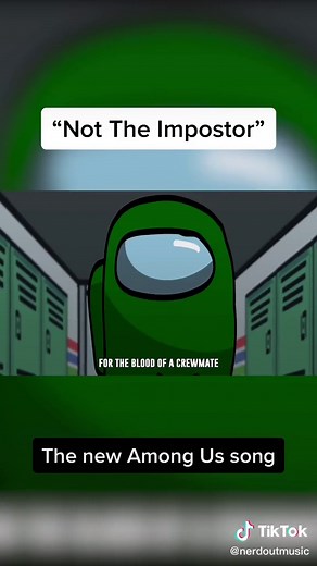 I’m not the Impostor! The New #amongus song by #nerdout like for part 2 #fyp #foryoupage #amongusvideo #amongusaong #amongusanimation