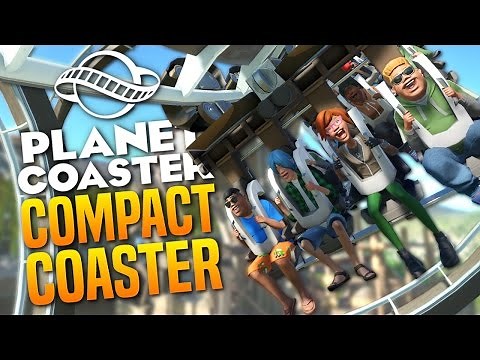 COMPACT COASTER - Giant Pirate Ship Park - Planet Coaster Gameplay #7