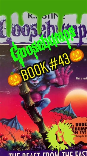 Goosebumps: The Beast From The East #goosebumps #horrortok #goosebumpsbooks #cryptids #scarystories #thomasgloom #rlstine #booktok