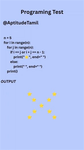 Star pattern in python#python #programming #triangle #java #codingforbeginners