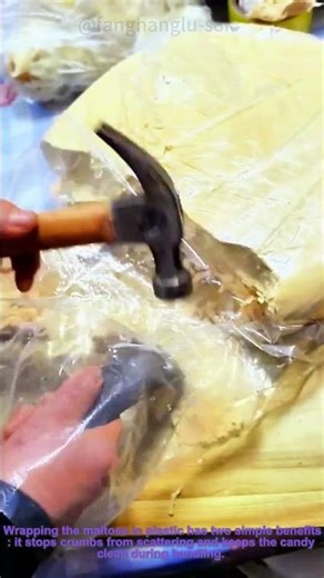 How To Break Maltose Block: Hammer Trick For Splitting Hard Candy