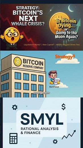 Strategy (MSTR): Bitcoin’s Next Big Risk? #crypto #cryptocurrency