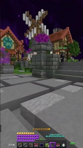 How to get to the Thaumaturgist in Hypixel Skyblock #hypixelskyblock #minecraft #newhub #tutorial