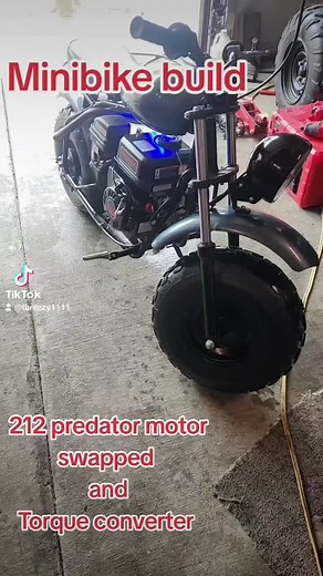 Axis m200 mini bike predator swap #minibike #minibikelife #212ccpredator