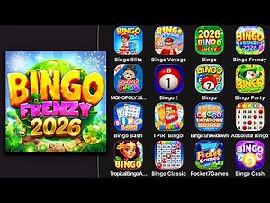 Bingo Frenzy 2026 - Gameplay Walkthrough Game Review (iOS,Android) Part 1