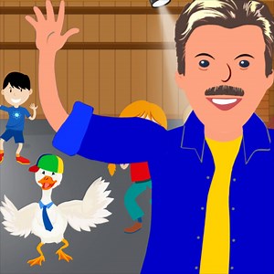 40K views · 372 reactions | Tanz mit der Gans - der neue, tierische Sommerhit von Volker Rosin ist da! 謹拾 Hier legt der Bauer die Platten auf und alle Tiere flattern und schnattern im coolen Gänse-Style! Seid dabei und macht mit bei diesem verrückten Schwof auf dem Hof!  Tanz mit der Gans - jetzt als mega cooles Comic-Video und überall im Stream! | Volker Rosin | Facebook