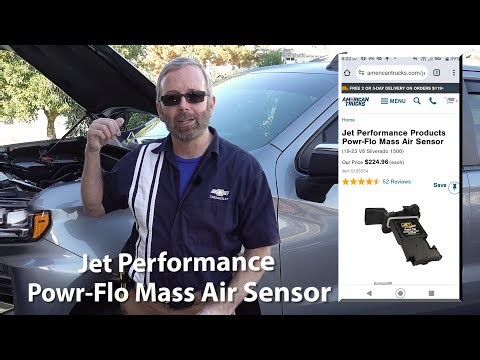 Installing the Jet Performance Powr-Flo Mass Air Sensor w/Paul Henderson