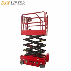 [Hot Item] CE Indoor Outdoor Small Size Potable DC Powered Scissor Hydraulic Jack Lift