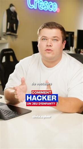 civix.cyber on Instagram: "🎮 Déceler les failles : “Un petit peu comme un jeu vidéo” Pour les expert·e·s, le défi est permanent : il faut toujours trouver la faille dans l’infrastructure. 💡Comme l’explique Guillaume Deterville, cette vulnérabilité se cache derrière une multitude de vecteurs d’attaque : - L’humain (via l’ingénierie sociale). - Le physique (brancher une clé USB, prétexter un rendez-vous). - Le numérique (sites web, applications mobiles, etc.). 🛡️ Chez @civix.cyber, nous vous do
