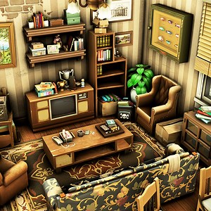 Messy Family Apartment