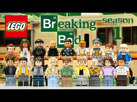 LEGO How to Build BREAKING BAD SEASON 1 Characters!!! 🧪💥