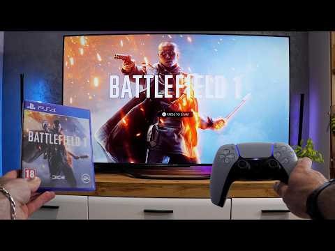 Battlefield 1 on PS5 Pro Looks INSANE on a 65 4K TV