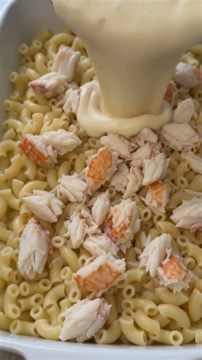 Creamy Seafood Macaroni Casserole
