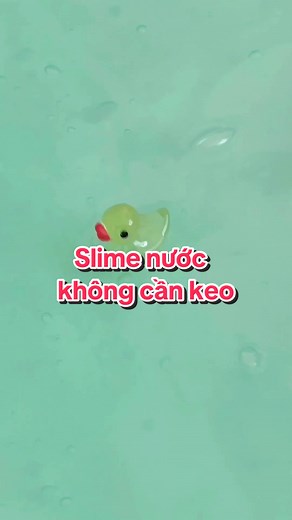 Cách làm slime nước không cần keo - Hướng dẫn tự làm slime đơn giản