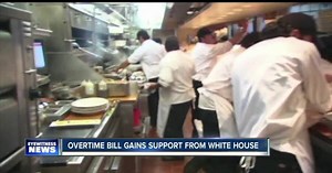 Overtime bill gains support from White House