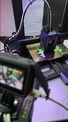 3D printing the self-balancing robot chassis.#3dprinting #3d #arduino #selfbalancing