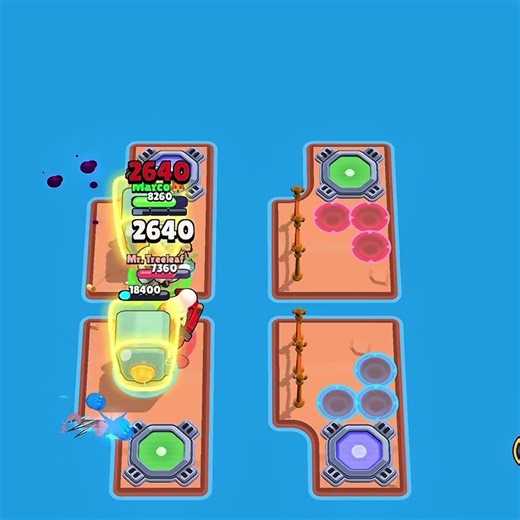 Brawlstars Bull X Bull Who‘s better? 😱 #brawlstars #gaming #marco_bs