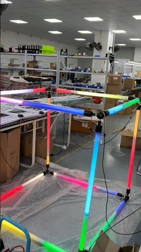 RGB Light Frame Setup 😍 | Amazing LED Cube Design ✨️| DIY Light Studio Idea 2025