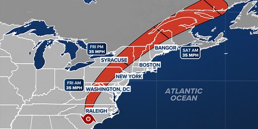 Tracking Debby: Forecast cone, path, live conditions, rainfall totals and more