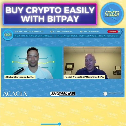 Trade your crypto for gold on Bitpay!