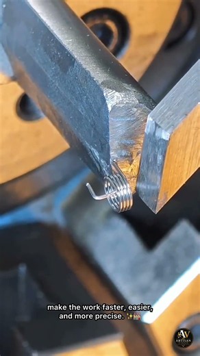 ⚙️ Buckle Spring Bending Process | Smart Tools & Machinery Make Work Easy ✨