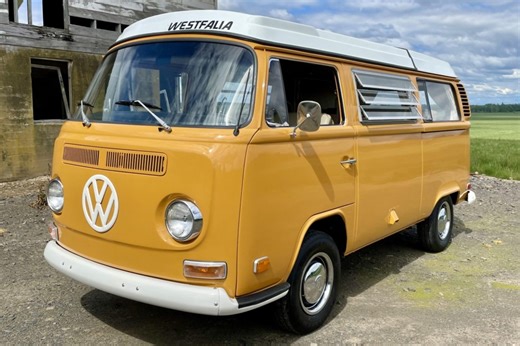 No Reserve: 1972 Volkswagen Type 2 Westfalia Camper