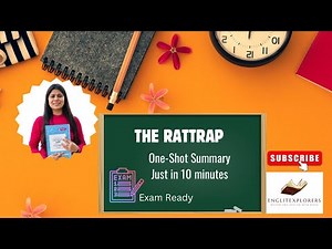 The Rattrap Class 12 Summary | Chapter 4 Flamingo | Easy Explanation