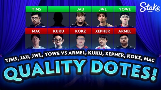 Quality Dotes! TEAM KUKU VS TEAM YOWE https://stake.com/?offer=kuku https://stake.games/?offer=kuku | Carlo "Kuku" Palad