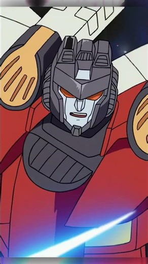 Starscream saves Hot Shot from Megatron #transformers #armada #upscaled