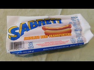 Sabrett Skinless Beef Franks