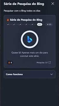 a SÉRIE de PESQUISA do BING 🤙🏿 || Dicas do MICROSOFT REWARDS ❎