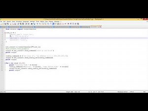Python for Network automation with GNS3(Part-19)- Using Netmiko to access devices