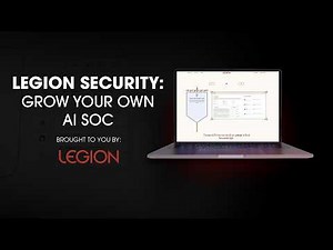 Legion Security: Grow your own AI SOC
