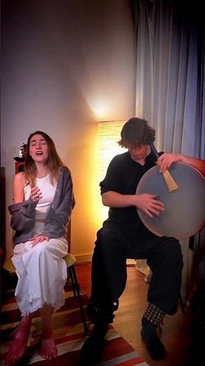 Breezeblocks — Alt-J | Frame Drum Ethno Cover | Erik Markovskii & Anna Halldorsdottir #framedrum