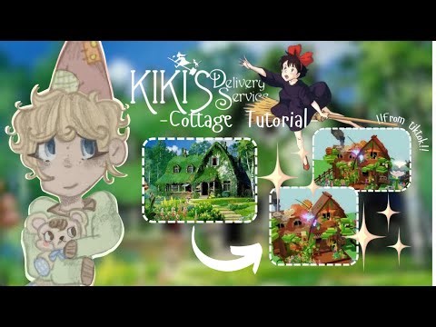 -Kiki's Delivery Service🍃✨||Cottage Tutorial in GROW A GARDEN ROBLOX🍄!!!