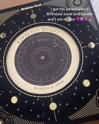 Meet Birthdate Book: A beautiful, made-to-order book explaining your unique astrological place in the universe ✨🌌 | Birthdate Co