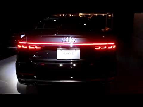アウディ 新型「A8」 リアランプの演出