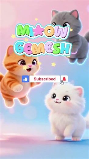 Welcome to Miaow Gemes! 🐾✨ #miaowgemes #cutekittens #cartoonandanimation #shorts