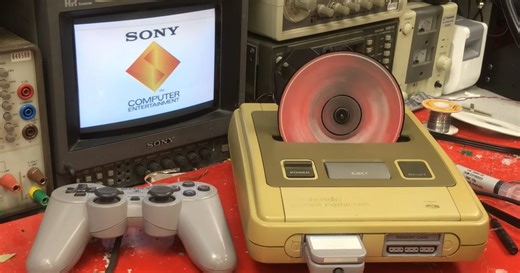 The original Nintendo PlayStation is too expensive, so someone made their own